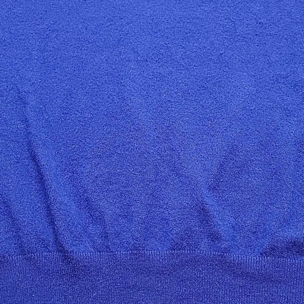 Kenneth Roberts Sweater Mens XL Blue V-Neck Cashmere Soft Warm Pullover